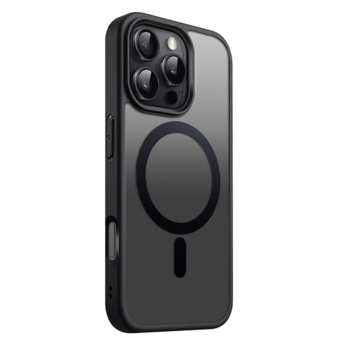 Nakładka Satin Matt Mag iPhone 16 Plus czarna