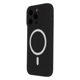 Nakładka Silicon Soft Mag iPhone 16 czarna