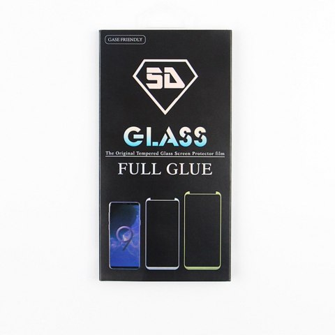 Szkło hartowane 5D do Oppo Reno 12 5G (Global) czarna ramka