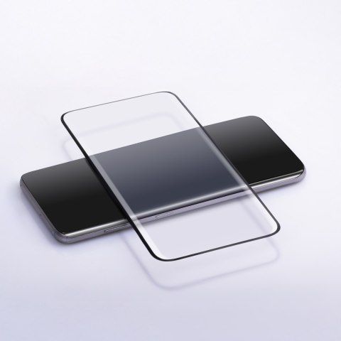 Szkło hartowane 5D do Oppo Reno 12 5G (Global) czarna ramka