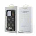 Guess nakładka do iPhone 16 Pro Max 6,9" GUHMP16XPGPYSK czarna hardcase Peony Script MagSafe