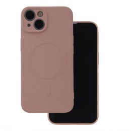 Nakładka Simple Color Mag do Samsung Galaxy A35 5G różowa