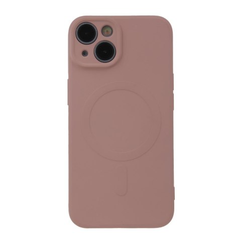 Nakładka Simple Color Mag do Samsung Galaxy S24 FE różowa