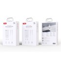 XO ładowarka sieciowa CE29 PD 20W 1x USB-C 1x USB biała + kabel USB-C - Lightning