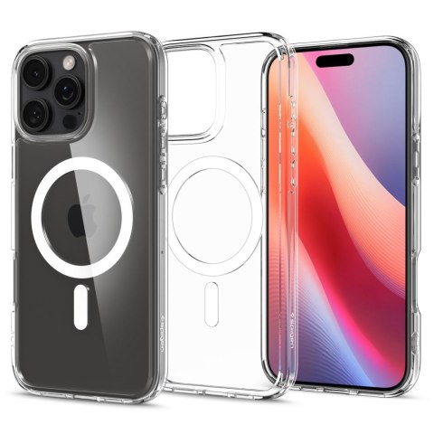 Spigen nakładka Ultra Hybrid Mag MagSafe do iPhone 16 Pro 6,3" biała