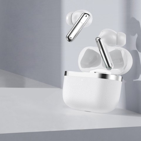 Devia słuchawki Bluetooth TWS Ultra1 białe z ANC