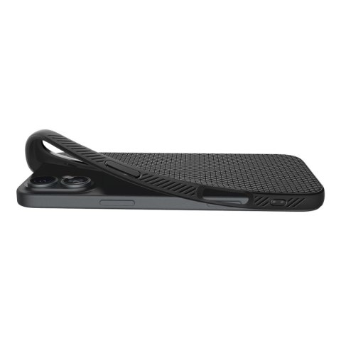 Spigen nakładka Liquid Air do iPhone 16 6,1" matowa czarna