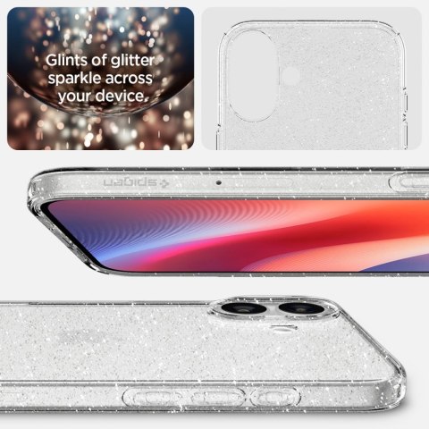 Spigen nakładka Liquid Crystal do iPhone 16 6,1" glitter crystal
