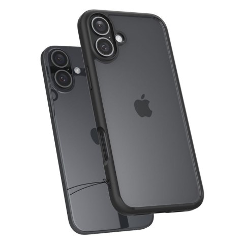 Spigen nakładka Ultra Hybrid do iPhone 16 6,1" czarna matowa