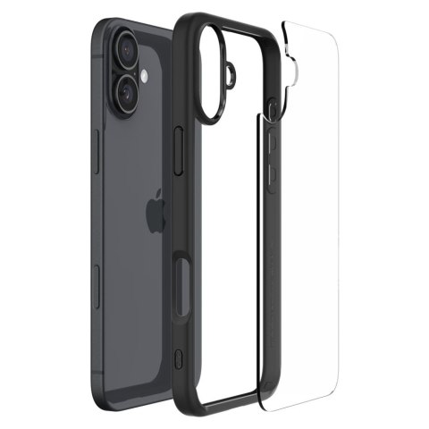 Spigen nakładka Ultra Hybrid do iPhone 16 6,1" czarna matowa