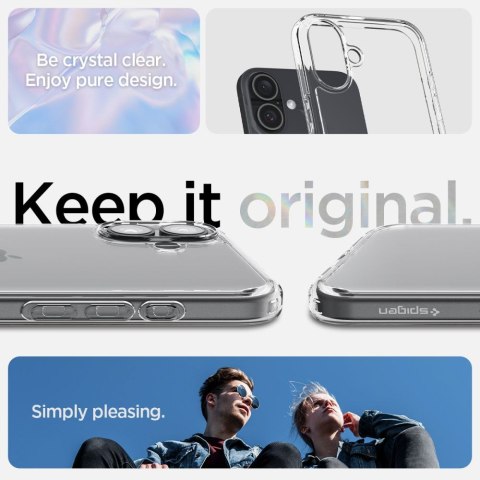Spigen nakładka Ultra Hybrid do iPhone 16 6,1" przezroczysta