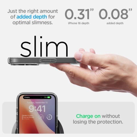 Spigen nakładka Ultra Hybrid do iPhone 16 6,1" przezroczysta