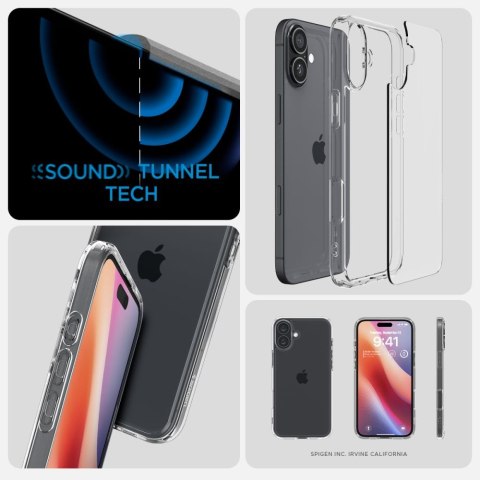 Spigen nakładka Ultra Hybrid do iPhone 16 6,1" przezroczysta