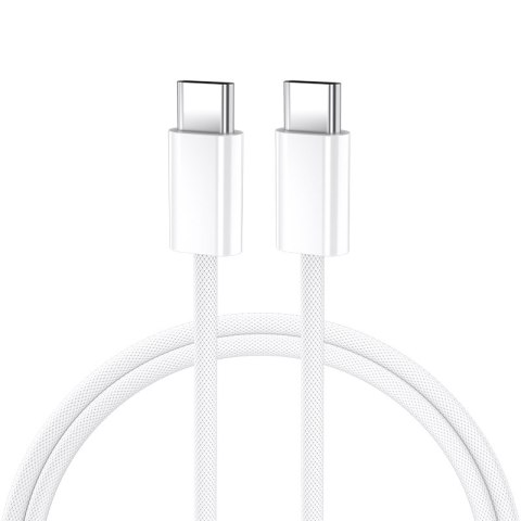 BWOO kabel USB-C - USB-C 2m 60W biały
