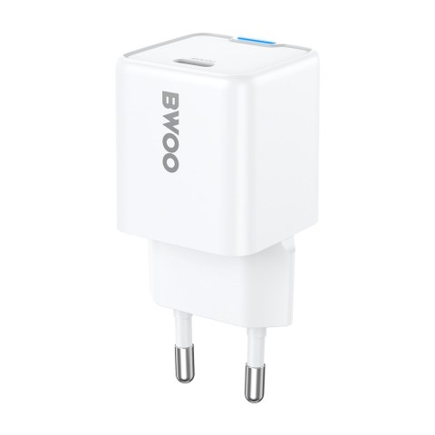BWOO ładowarka sieciowa 30W PD GaN USB-C biała