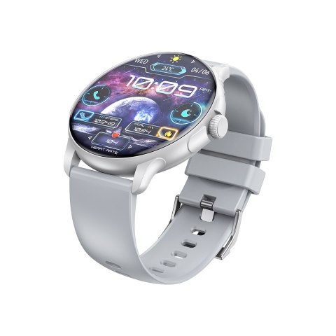 XO smartwatch J11 Amoled srebrny