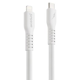 Proove kabel Eter-l USB-C - Lightning 2m 3A biały
