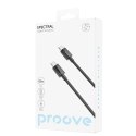 Proove kabel Spectral USB-C - USB-C 1m 3A czarny