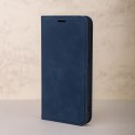 Etui Smart Suede do Samsung Galaxy A16 4G / A16 5G granatowe