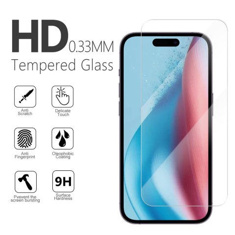 Szkło hartowane 2,5D Premium do Samsung Galaxy S25 kompatybilne z fingerprint