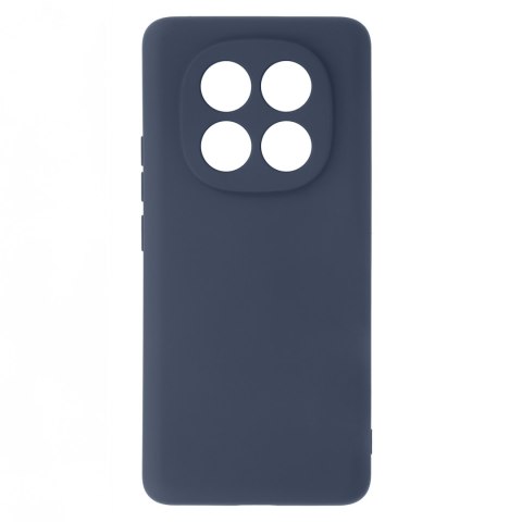 Nakładka Silicon do Xiaomi Redmi Note 14 Pro Plus 5G (Global) ciemnoniebieska