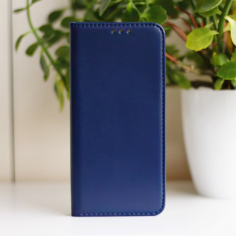 Etui Smart Magnetic do Xiaomi Redmi Note 14 5G (Global) granatowe