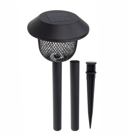 Forever Light Lampa solarna LED SUNARI FLS-30 Słupek stalowy 2 czarny
