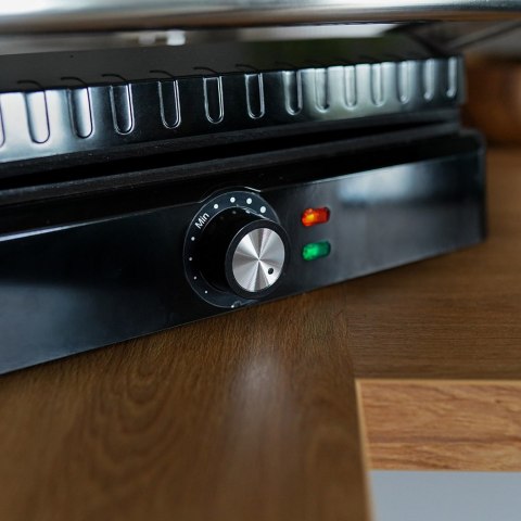 Grill elektryczny Huslog 2200W 34x24 cm z regulacją temp.