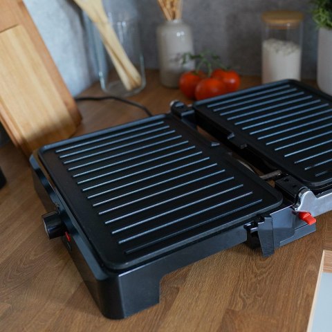 Grill elektryczny Huslog 2200W 34x24 cm z regulacją temp.