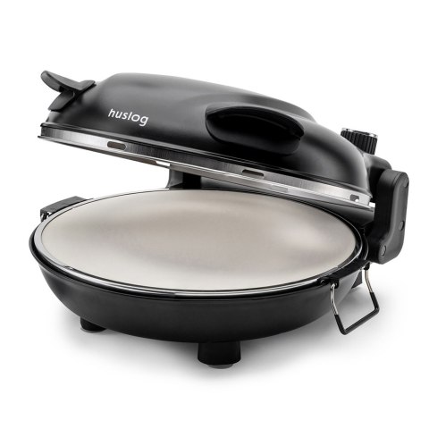 Piekarnik do pizzy Huslog 1200W z kamieniem 32 cm 420°C