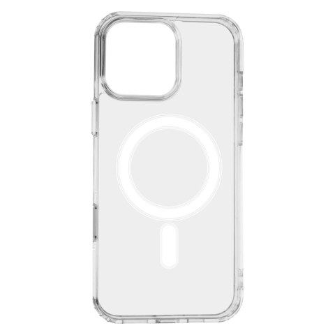 Nakładka Anti Shock 1,5 mm Mag do iPhone 16 Pro Max 6,9" transparentna big hole + przycisk