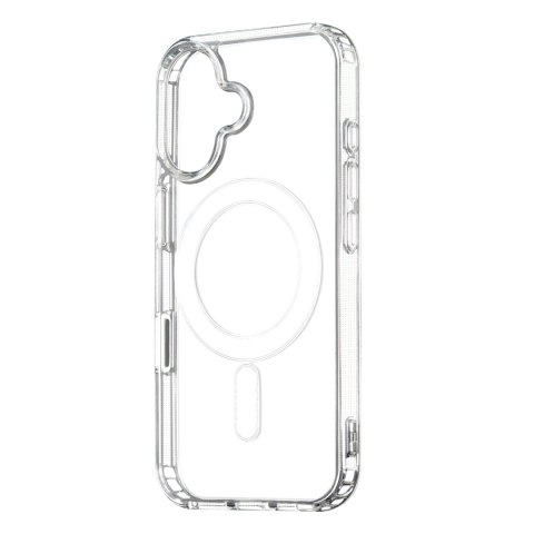 Nakładka Anti Shock 1,5 mm Mag do iPhone 16 Pro Max 6,9" transparentna big hole + przycisk