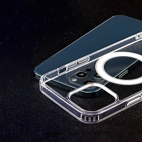Nakładka Anti Shock 1,5 mm Mag do Samsung Galaxy A36 5G / A56 5G transparentna big hole