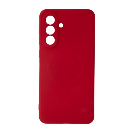 Nakładka Simple Color Mag do Samsung Galaxy A56 5G czerwona