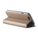 Etui Smart Magnet do Motorola Moto G15 / G15 Power / G17 / G17 Power złote