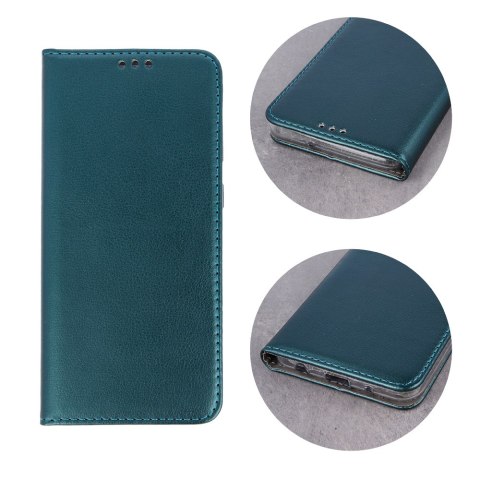 Etui Smart Magnetic do Motorola Moto E15 / G05 ciemnozielone