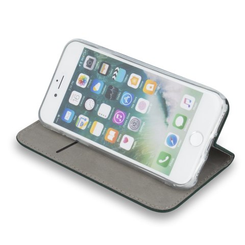 Etui Smart Magnetic do Motorola Moto E15 / G05 ciemnozielone