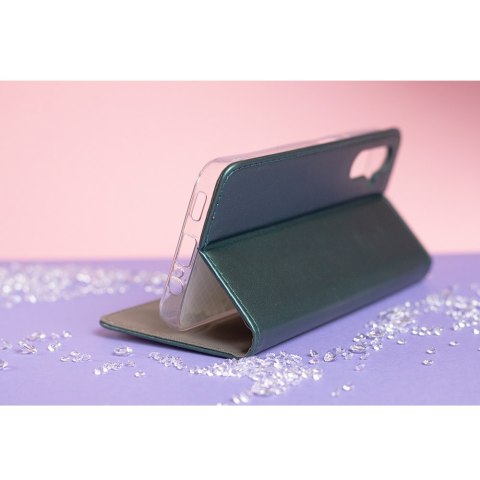 Etui Smart Magnetic do Motorola Moto E15 / G05 ciemnozielone