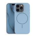 Nakładka Silicone Thin Mag do iPhone 16 Plus 6,7" jasnoniebieska
