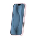 Nakładka Silicone Thin Mag do iPhone 16 Pro 6,3" jasnoróżowa