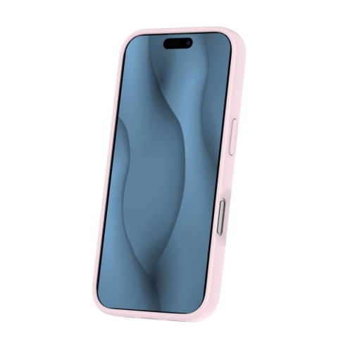 Nakładka Silicone Thin Mag do iPhone 16 Pro Max 6,9" jasnoróżowa
