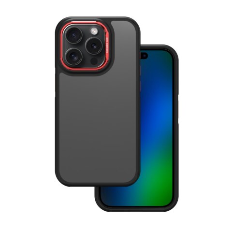 Nakładka Crystal Black do Xiaomi Redmi Note 14 5G (Global) czerwona