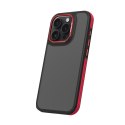 Nakładka Crystal Black do Xiaomi Redmi Note 14 5G (Global) czerwona