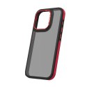Nakładka Crystal Black do Xiaomi Redmi Note 14 5G (Global) czerwona