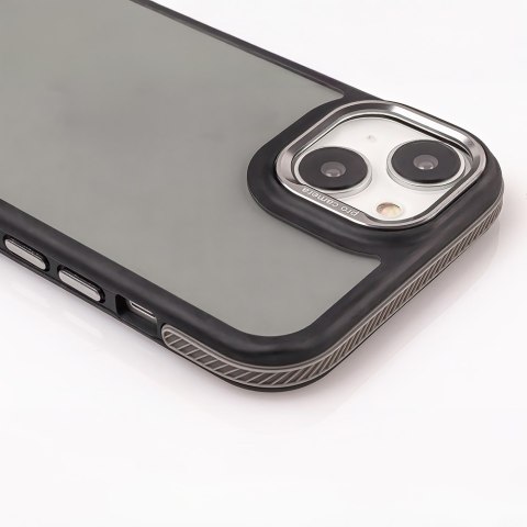 Nakładka Crystal Black do Xiaomi Redmi Note 14 5G (Global) szara