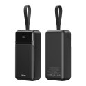 BWOO 65W power bank 30000 mAh 2 x USB-A 1 x USB C z wyświetlaczem lcd czarny