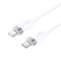 BWOO kabel 65W USB-C - USB-C 1m biały