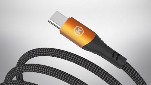 Hammer Kabel USB-C do USB-C 5A 100W 1m czarny