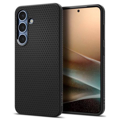 Spigen nakładka Liquid Air do Samsung Galaxy S25 Matowa Czarna