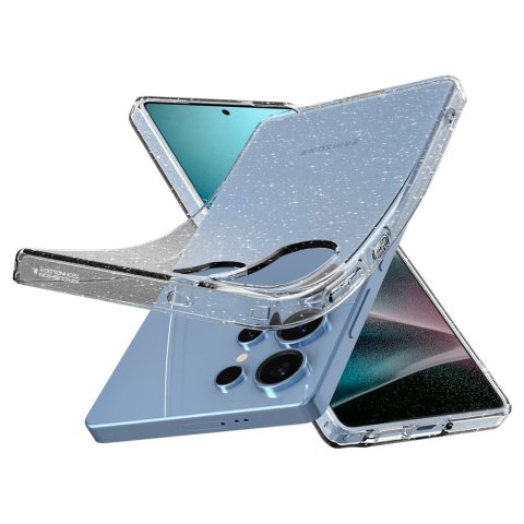 Spigen nakładka Liquid Crystal do Samsung Galaxy S25 Ultra Błyszcząca Przezroczysta